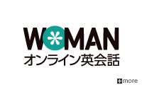 WOMANオンライン英会話様ロゴ